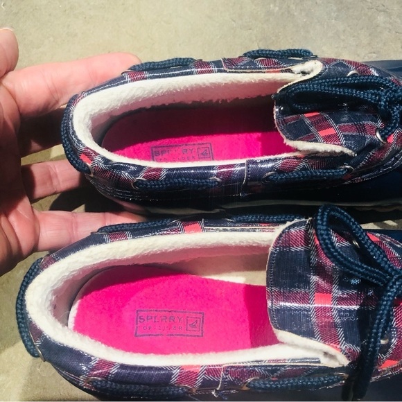 Sperry Duckies Plaid Low Cut Shoes - Picture 5 of 10